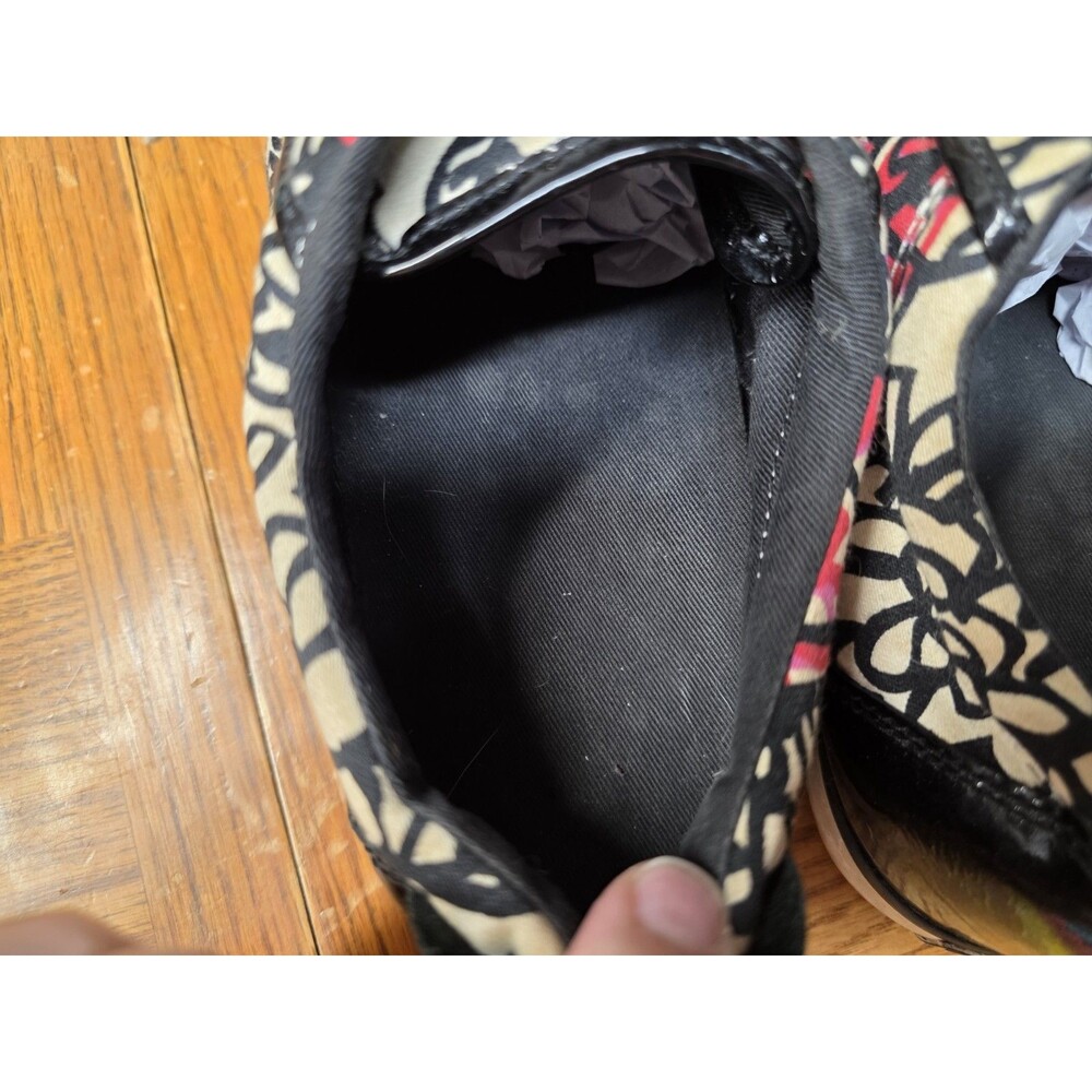 Coach Women's Barrett Poppy Canvas Shoes Sneakers Floral Women's Size 11B - Picture 4 of 16